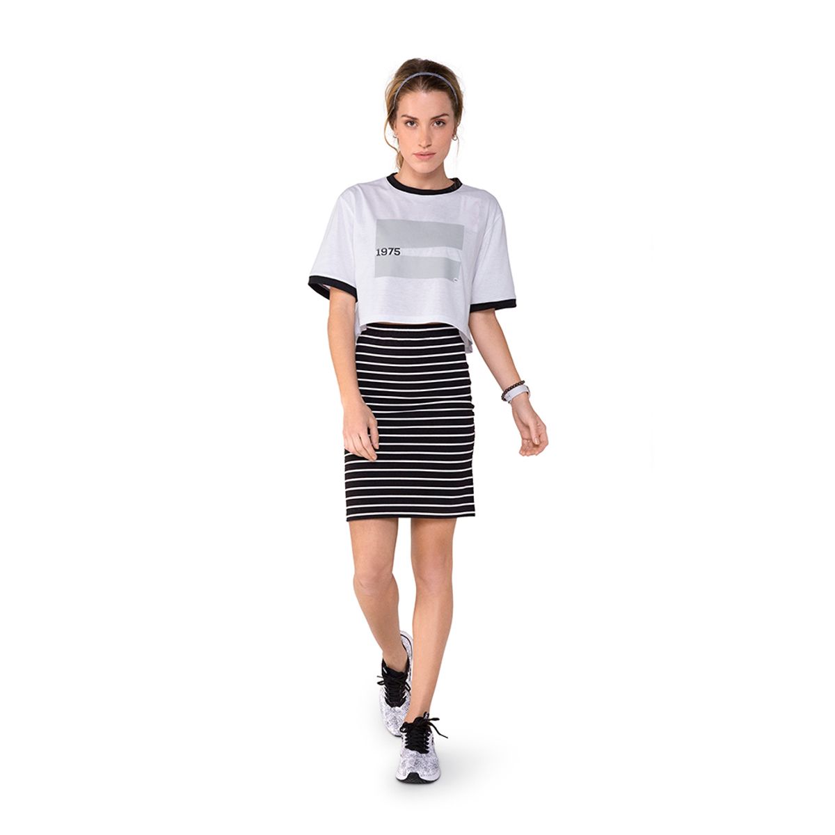 Camiseta Olympikus Oversized Print Feminina Menor preço em Camiseta Olympikus Oversized Print Feminina