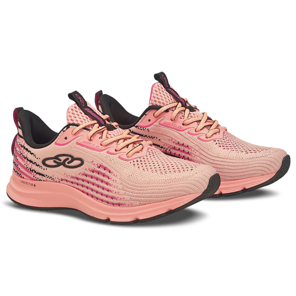 tenis olympikus feminino swift rosa