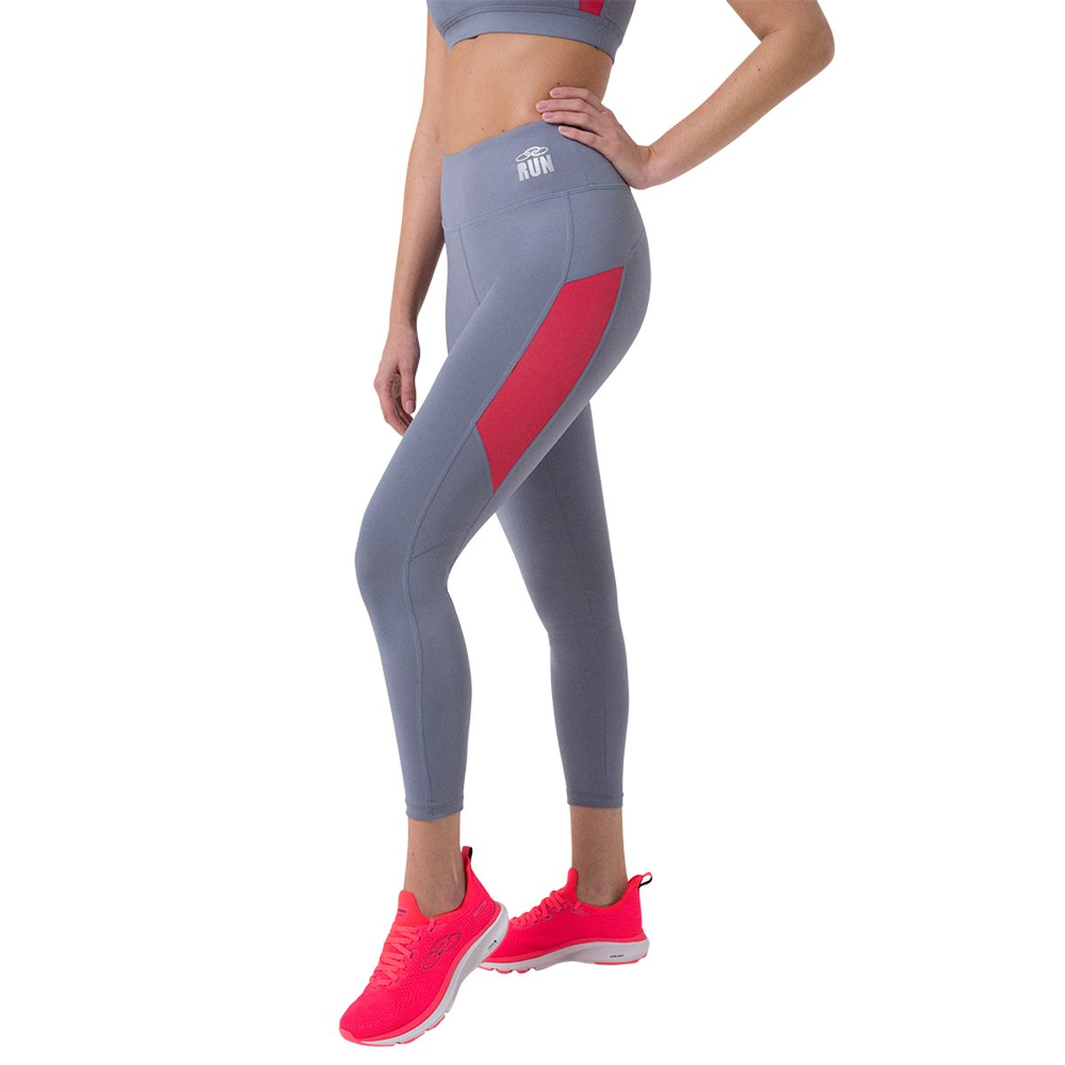 Legging Runner Olympikus Feminina M Cinza