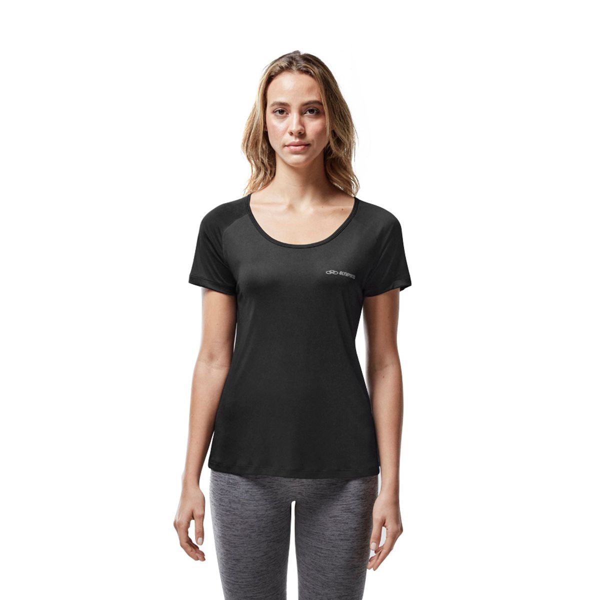 Camiseta Runner Olympikus Feminina M Preto