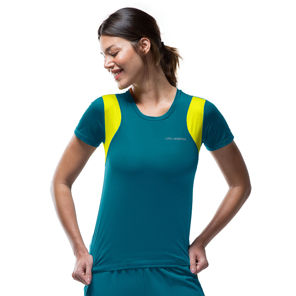 Camiseta com Recortes Olympikus Feminina — Olympikus