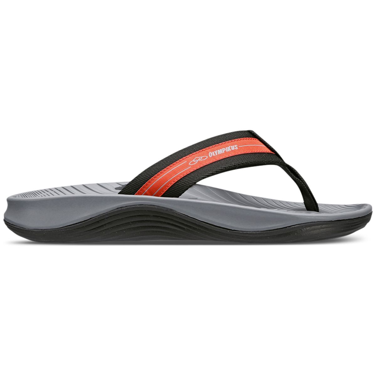 Chinelo Unissex Creta Olympikus 33-34 Preto