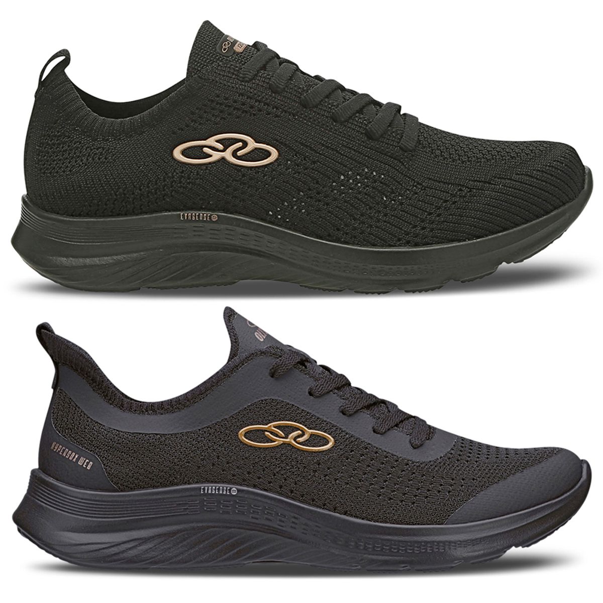 Kit Tênis Ultraleve 130g + Tênis Ultraleve 119g Feminino Olympikus Menor preço em Kit Tênis Ultraleve 130g + Tênis Ultraleve 119g Feminino Olympikus