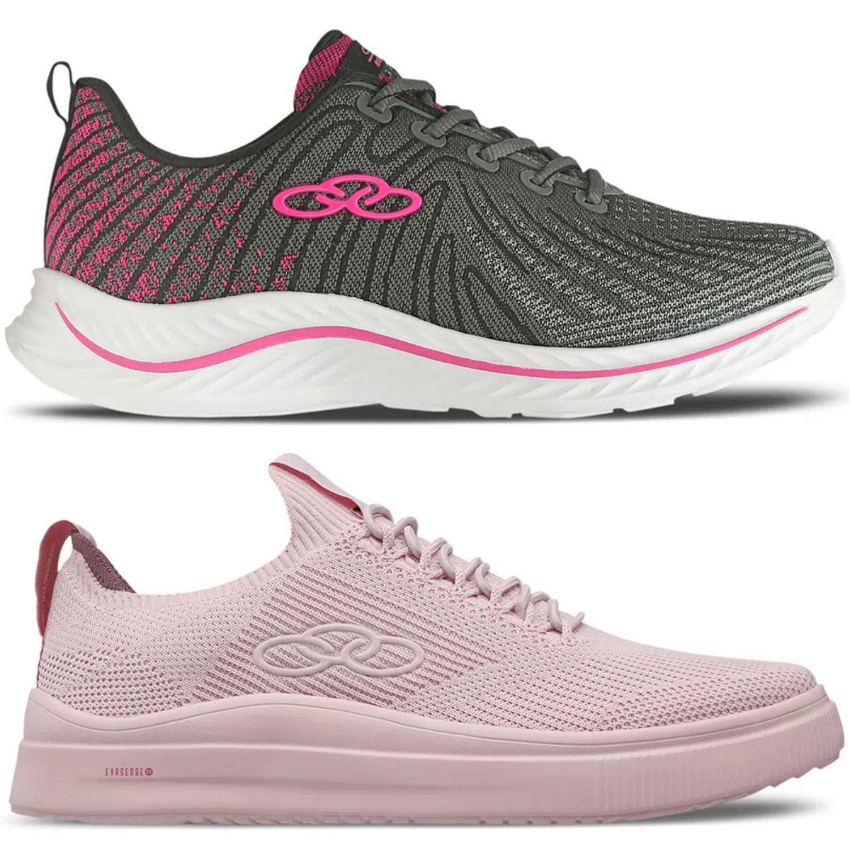 Kit Tênis Boreal Feminino + Tênis Ultraleve 215G Olympikus Menor preço em Kit Tênis Boreal Feminino + Tênis Ultraleve 215G Olympikus