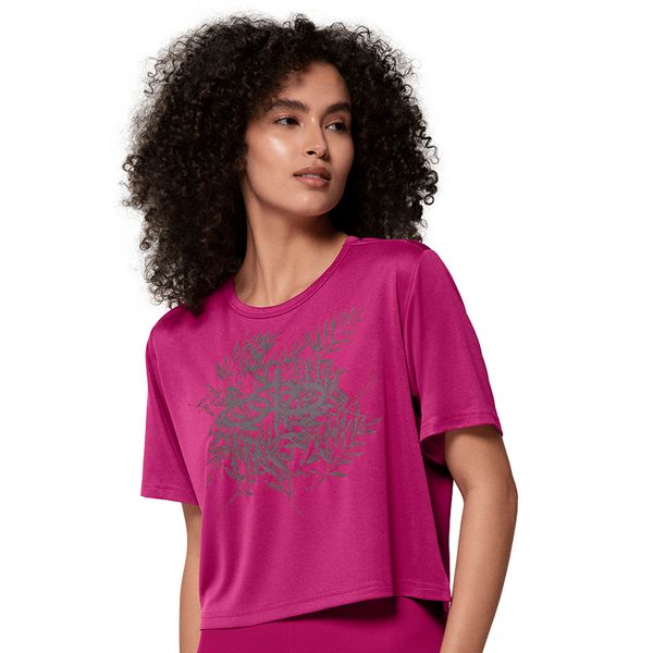 Camiseta Complemento Olympikus Feminina G Rosa