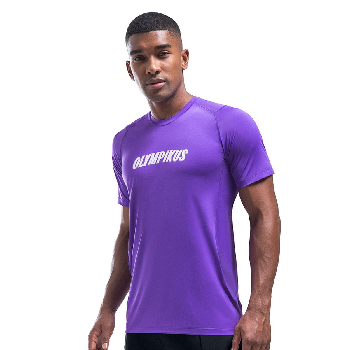 Camiseta Corre Olympikus Masculina GG Roxo