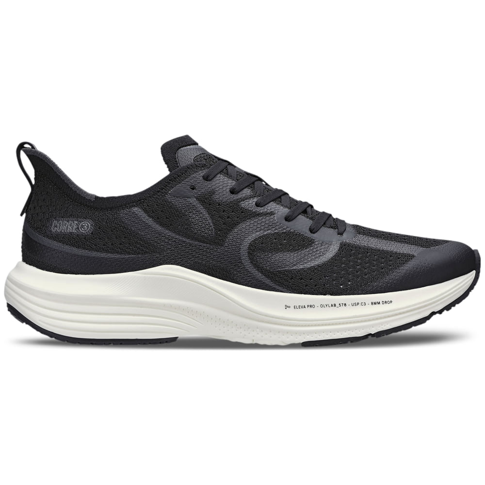 Olympikus Corre 3 — Preto / Volt