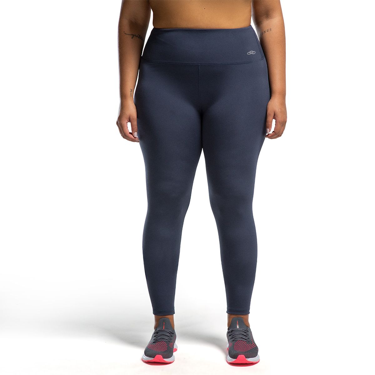 Legging de Treino Feminina Essential Plus Size Olympikus G1 Azul