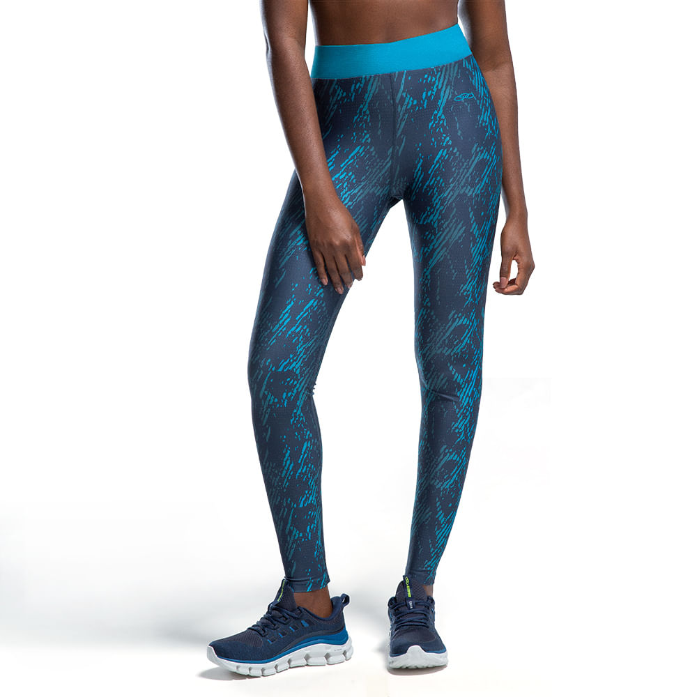 Legging de Treino Feminina Eleva Estampada Olympikus — Olympikus