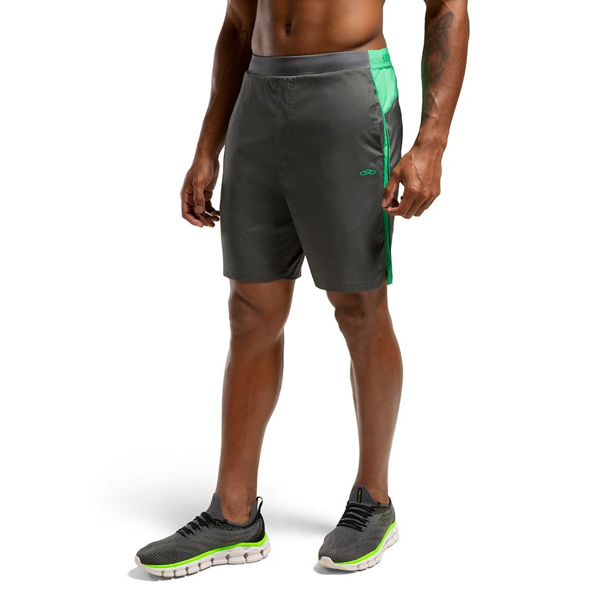 Bermuda Complemento 2.0 7 Olympikus Masculina G Cinza