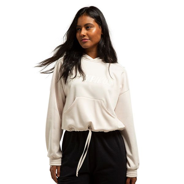Moletom Cropped Olympikus Feminino P Rosa