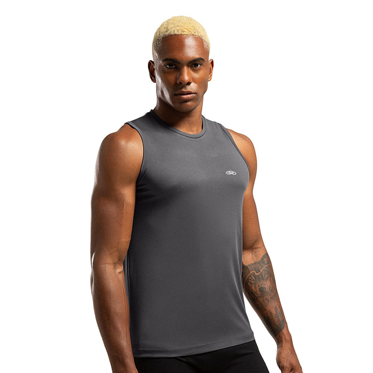 Regata Essential Olympikus Masculina P Cinza