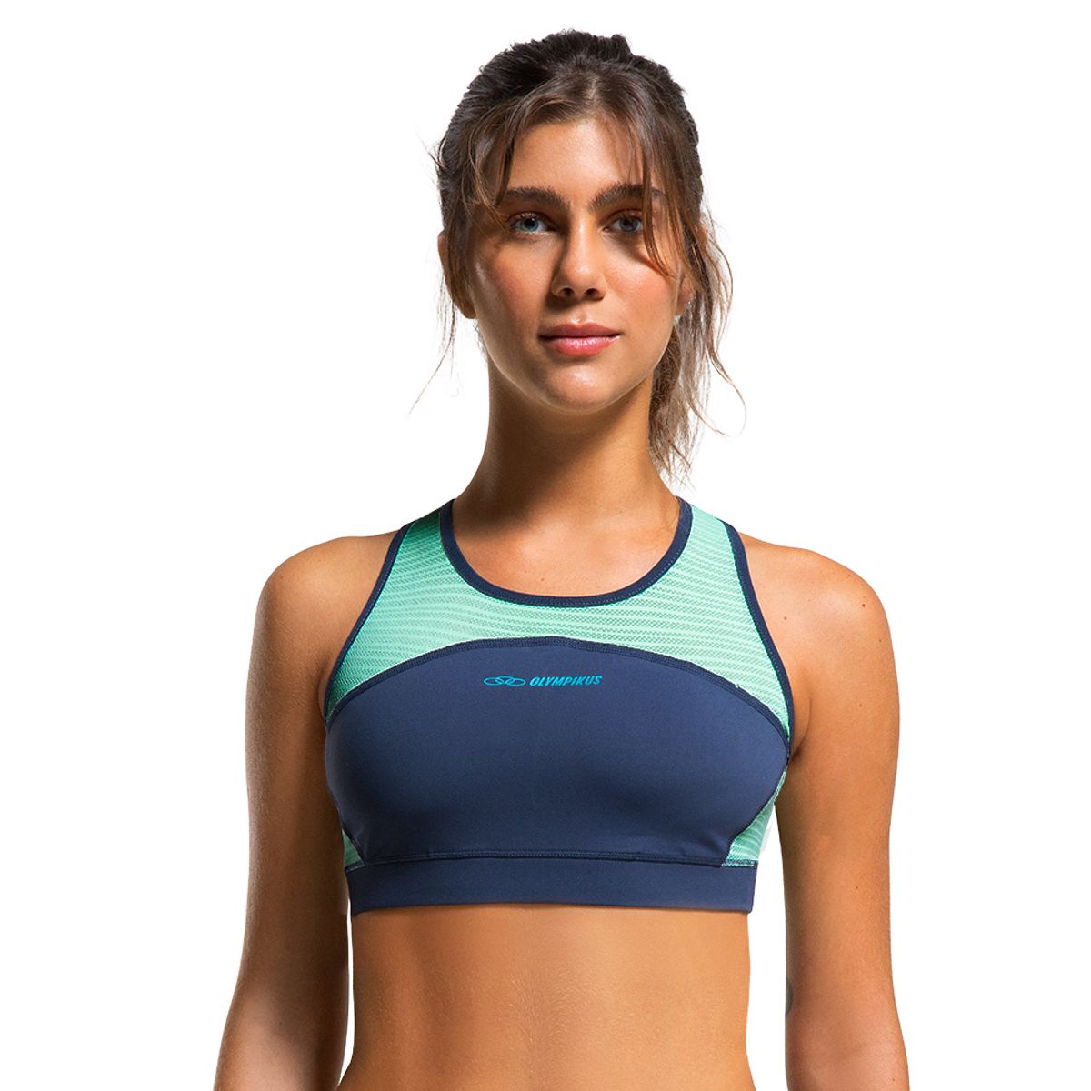 Top Runner Olympikus Feminino GG Azul