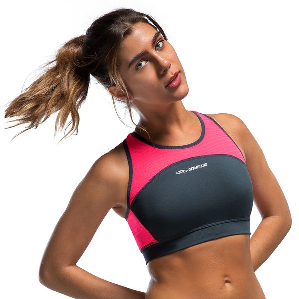 Top Runner Olympikus Feminino G Cinza