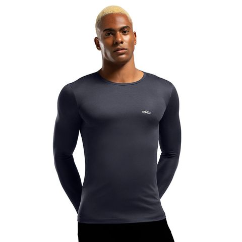 Camiseta Manga Longa Essential Olympikus Masculina — Olympikus