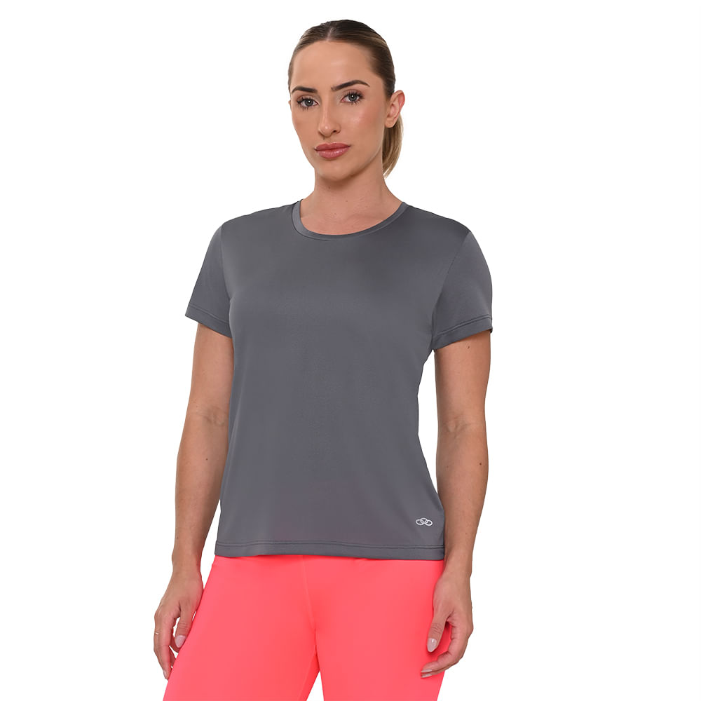 Camiseta Runner Manga Curta 1.0 Olympikus Feminina