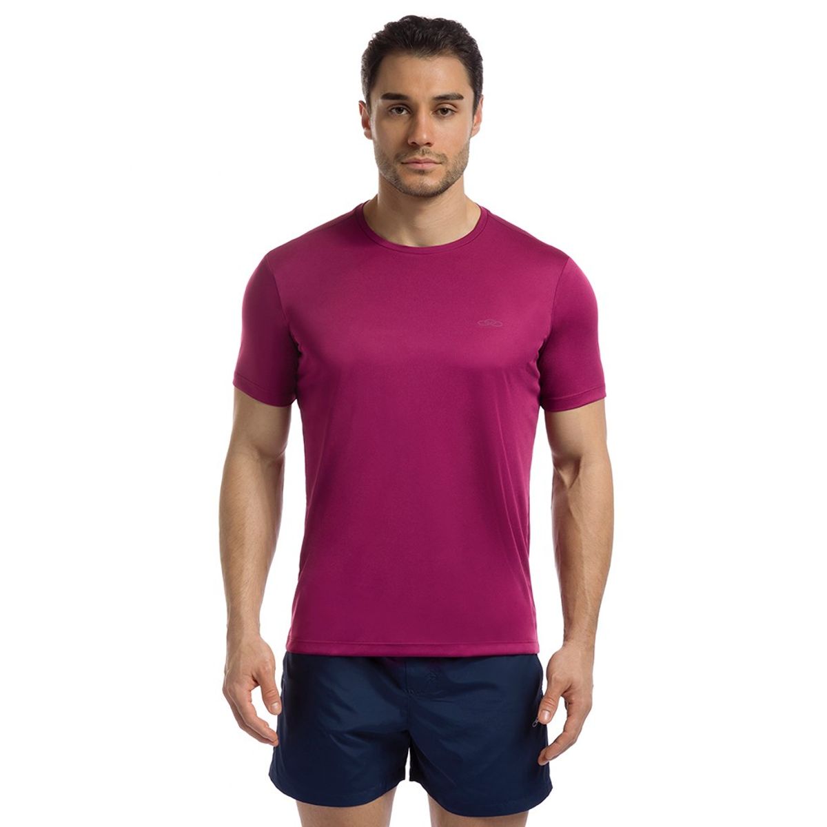 Camiseta Essential Olympikus Masculina P Rosa
