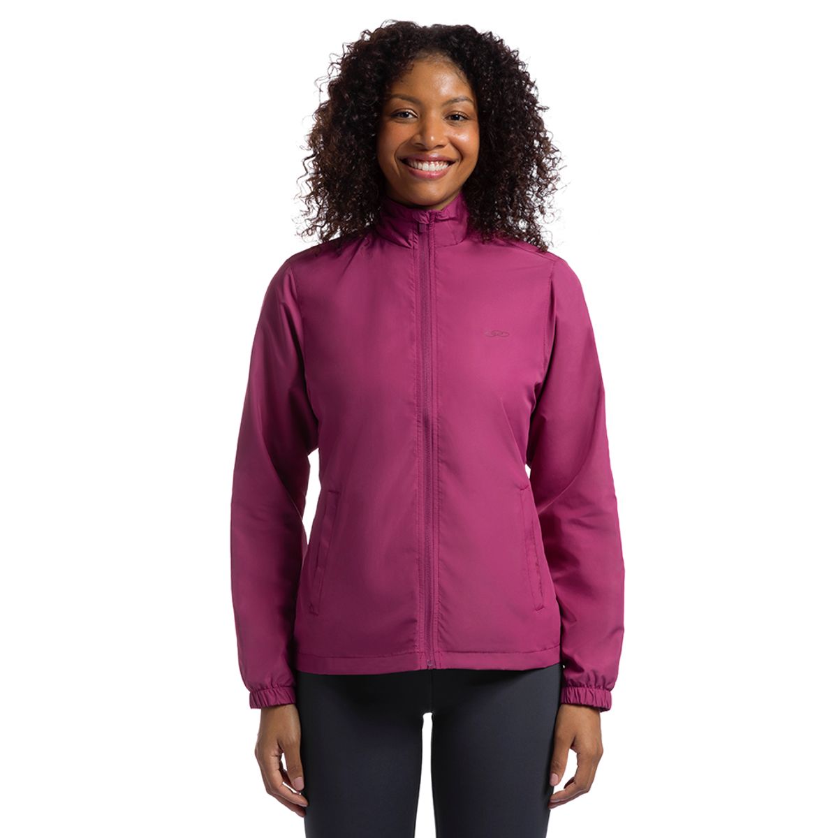 Jaqueta Quebra-Vento Essential Olympikus Feminina P Roxo