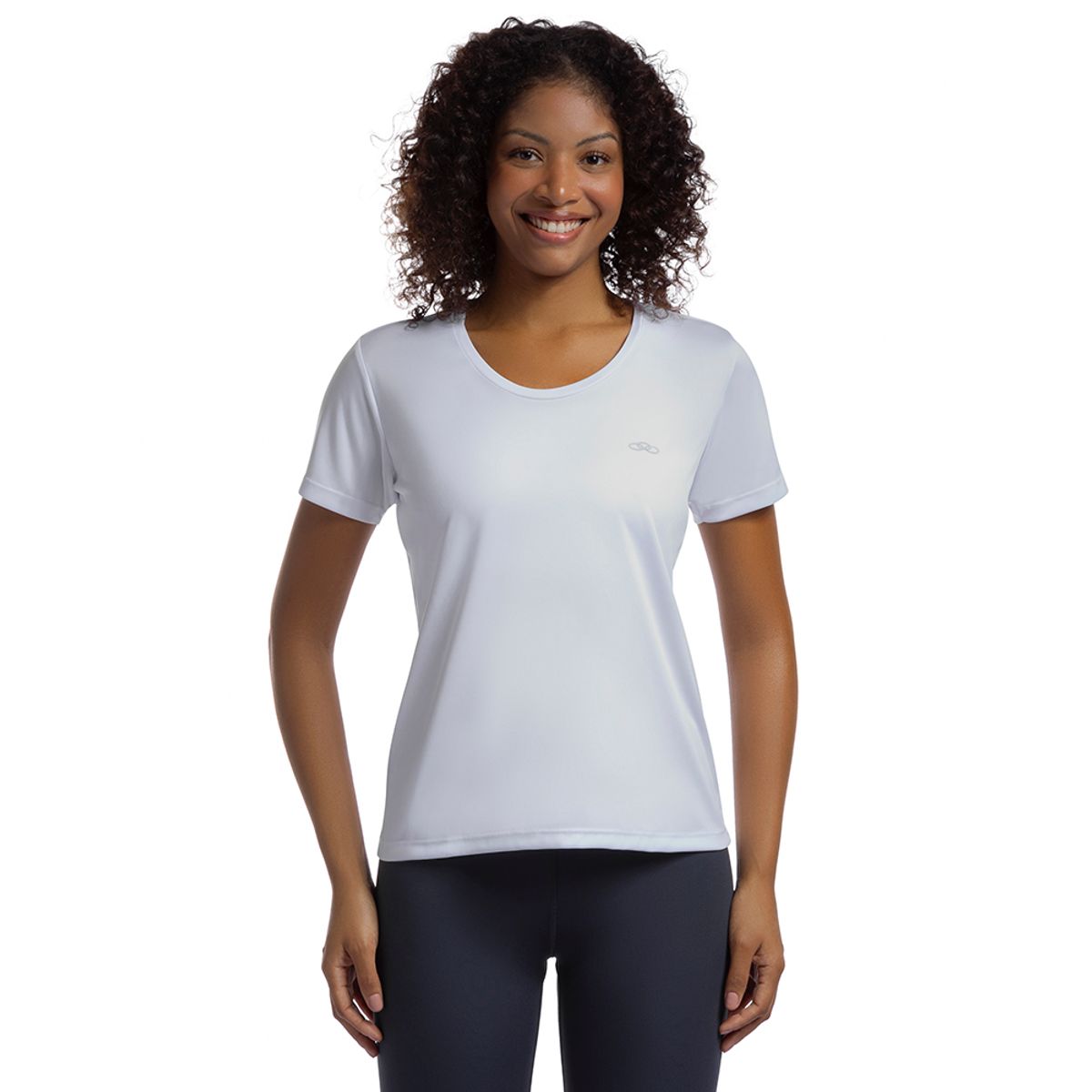 Camiseta Essential Olympikus Feminina G Branco
