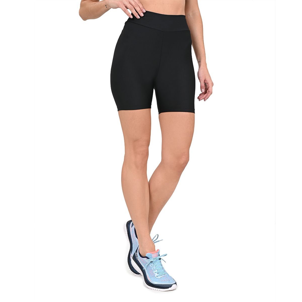 Bermuda Basic 6 Olympikus Feminina M Preto