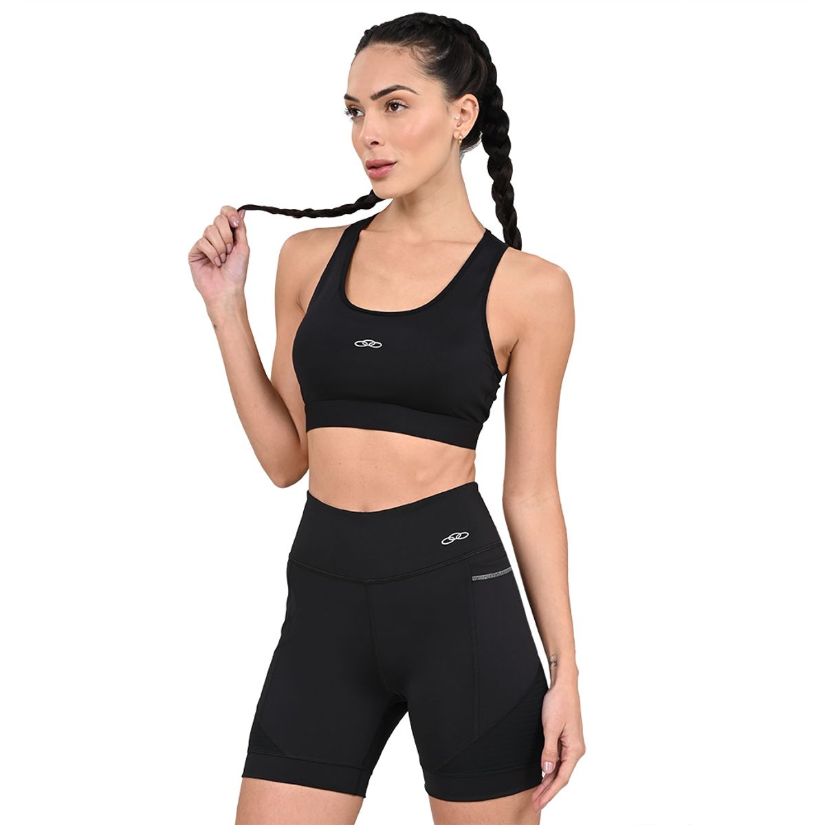 Top Essential Olympikus Feminino G Preto