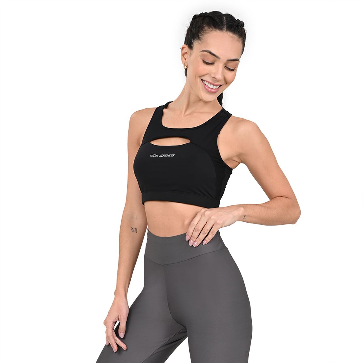 Top Flex Compression Olympikus Feminino M Preto
