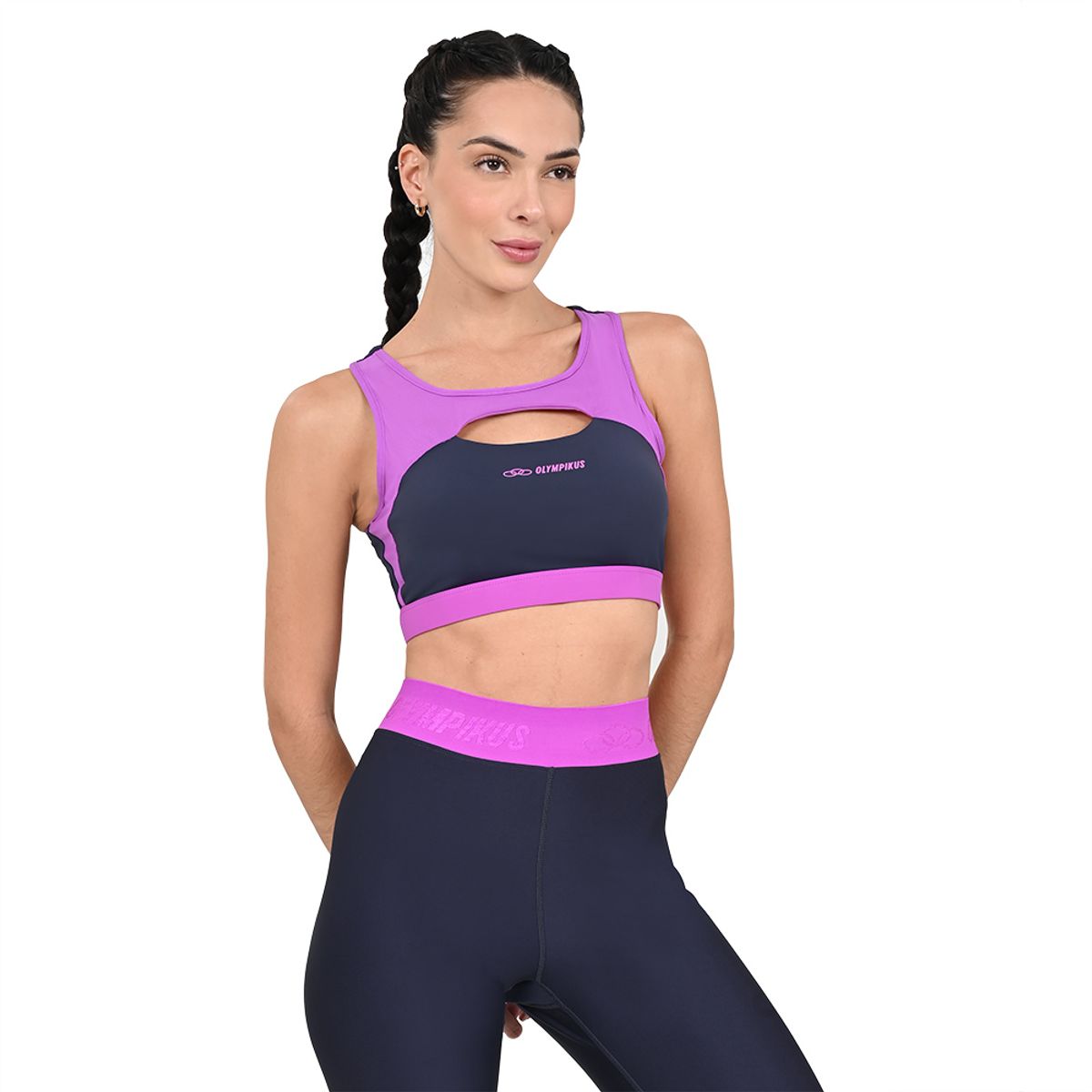 Top Flex Compression Olympikus Feminino P Azul