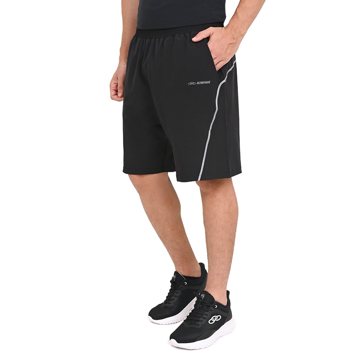 Bermuda com Sunga Interna Olympikus Masculina M Preto