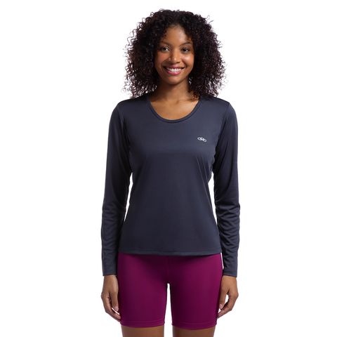 Camiseta Manga Longa Essential Olympikus Feminina — Olympikus