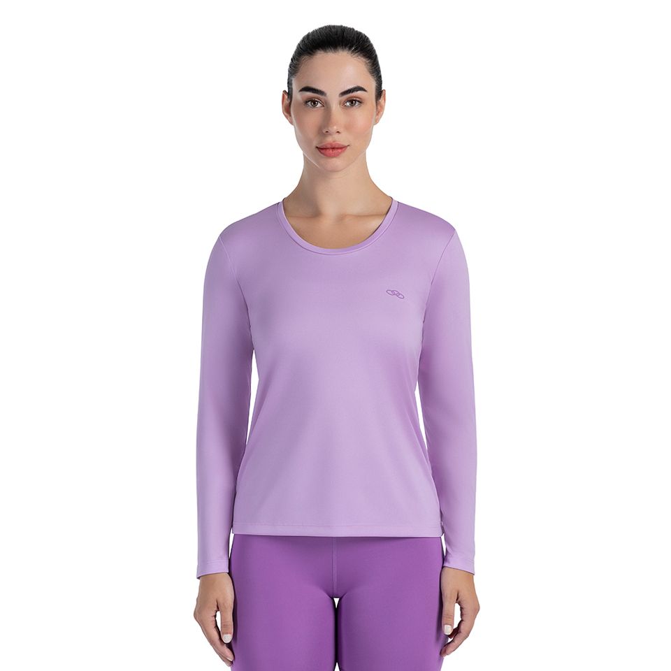 Camiseta Manga Longa Essential Olympikus Feminina