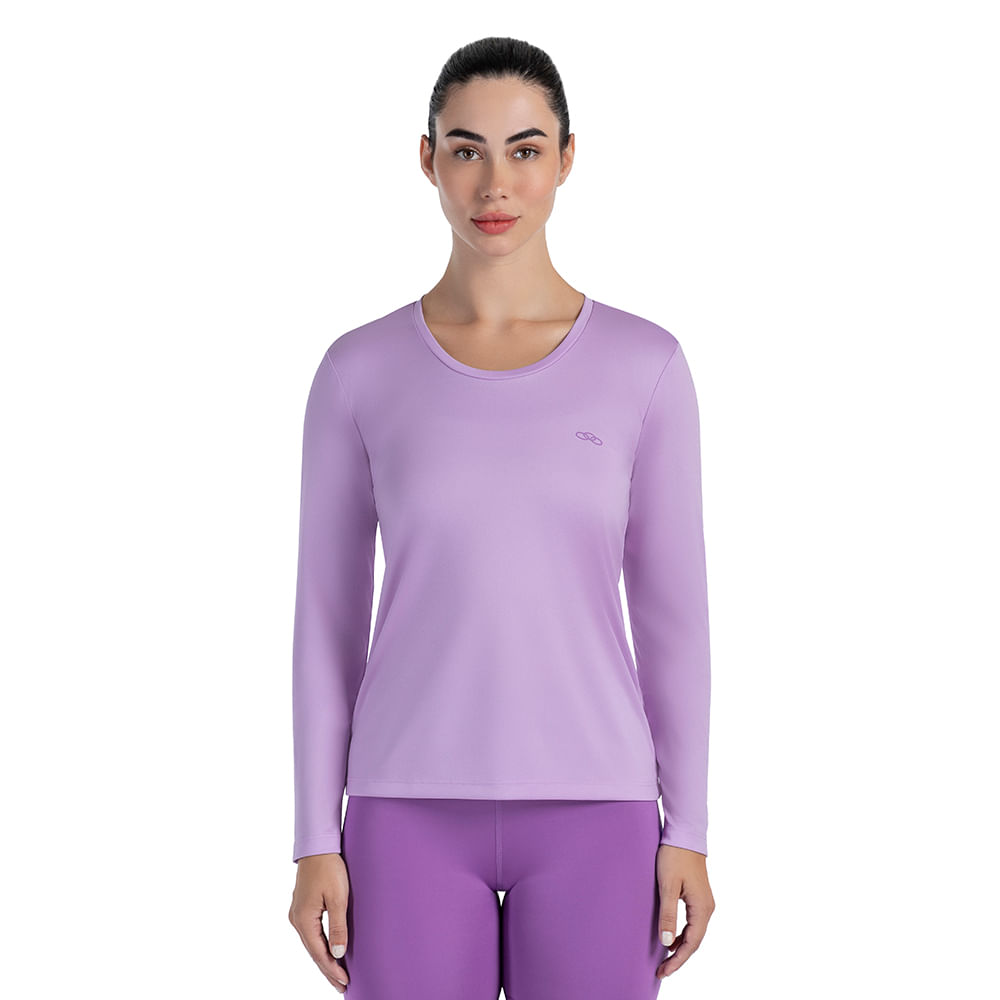 Camiseta Manga Longa Essential Olympikus Feminina