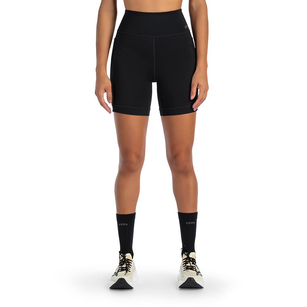 Bermuda Funcional 6 Olympikus Feminina - GG Preto