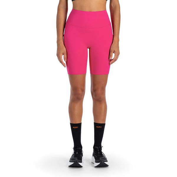 Bermuda Corre Com Bolso Olympikus M Rosa