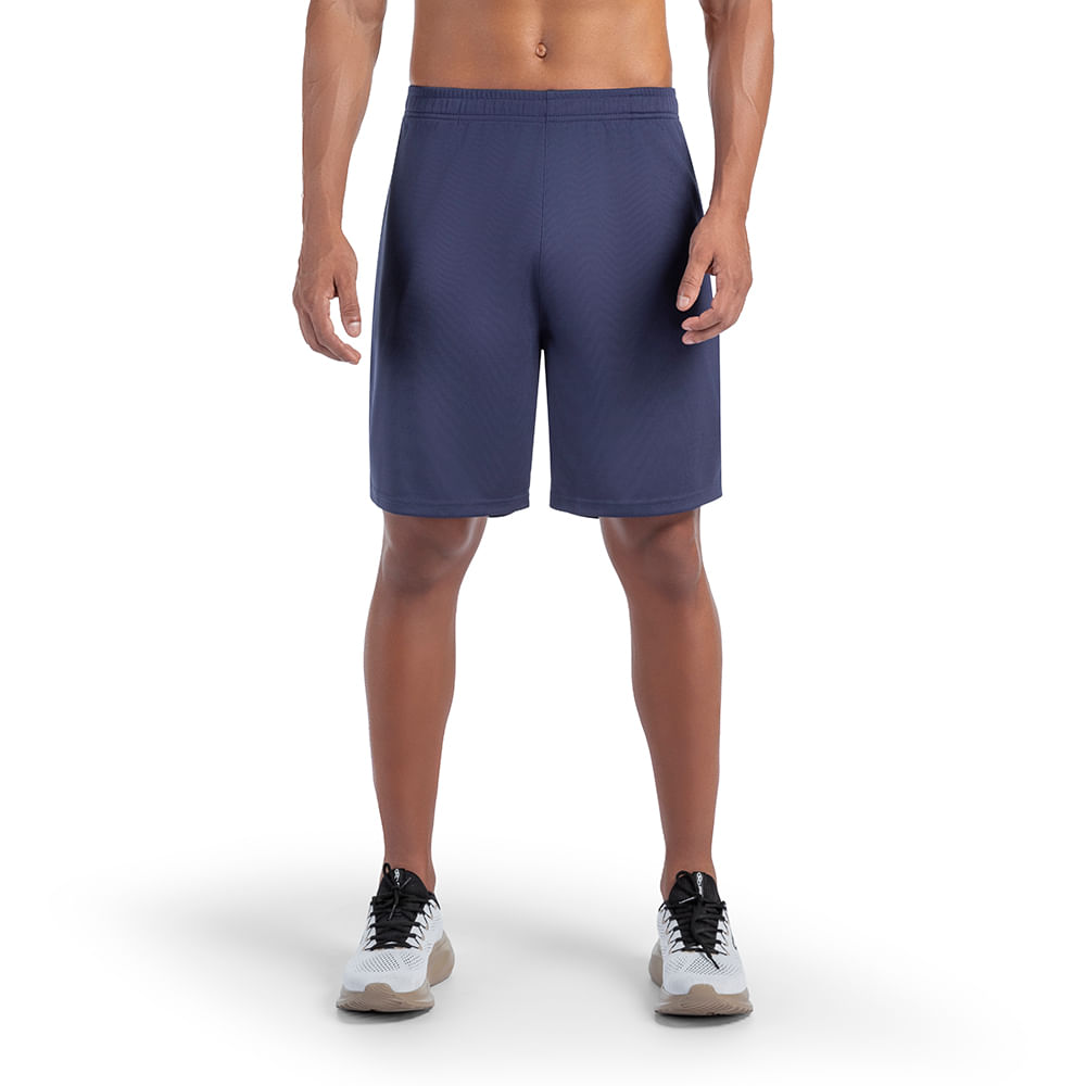 Bermuda Mesh Basic Olympikus Masculina - P Azul