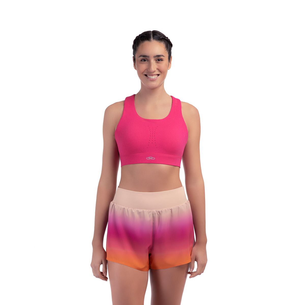 Top Corre Alto Impacto Olympikus Feminino M Rosa