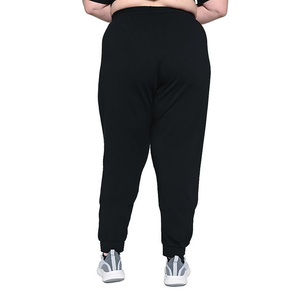 Calça Jogging Comfy Olympikus Feminina Plus Size G3 Preto