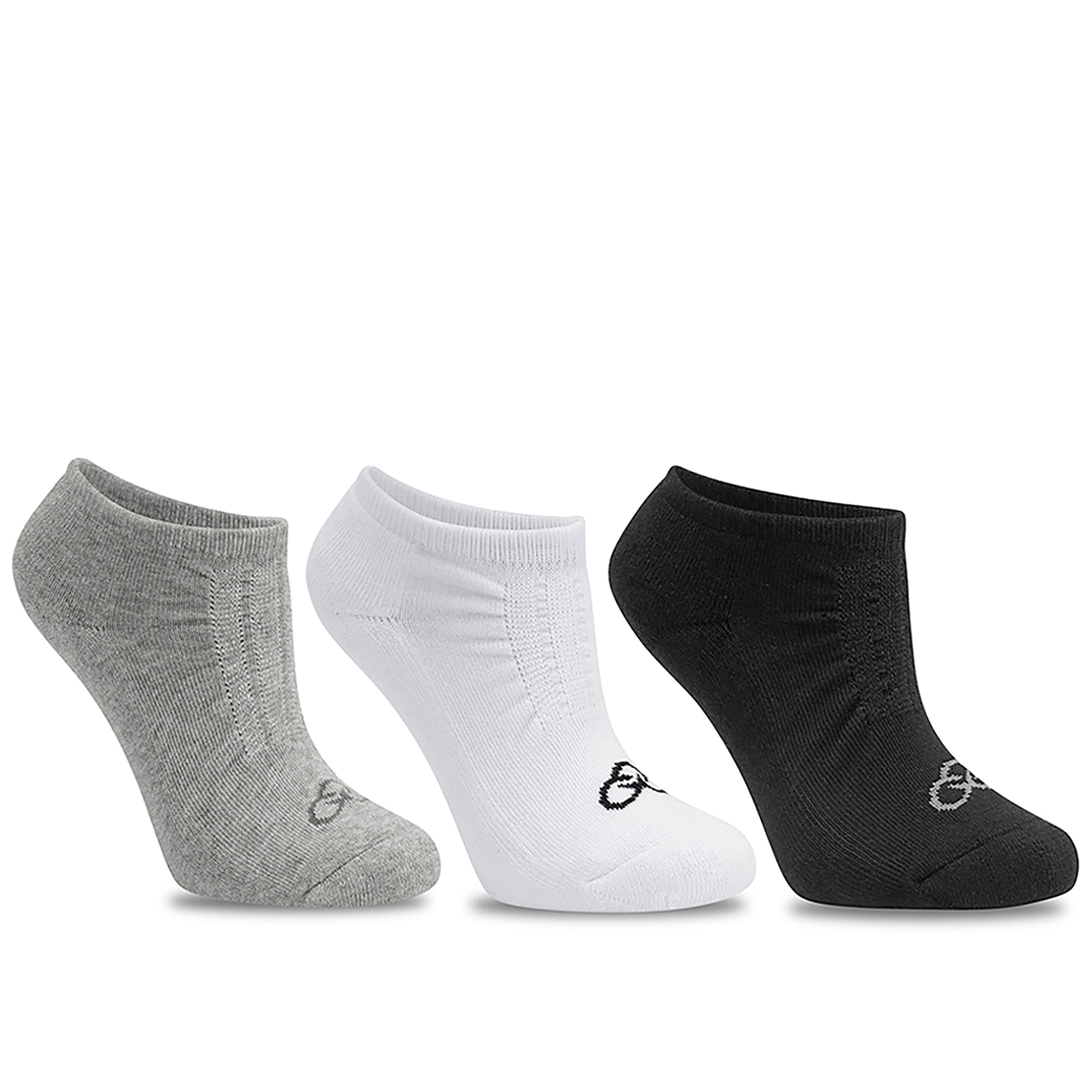 Tripack Meia Invisivel sem Fleece Olympikus Masculina