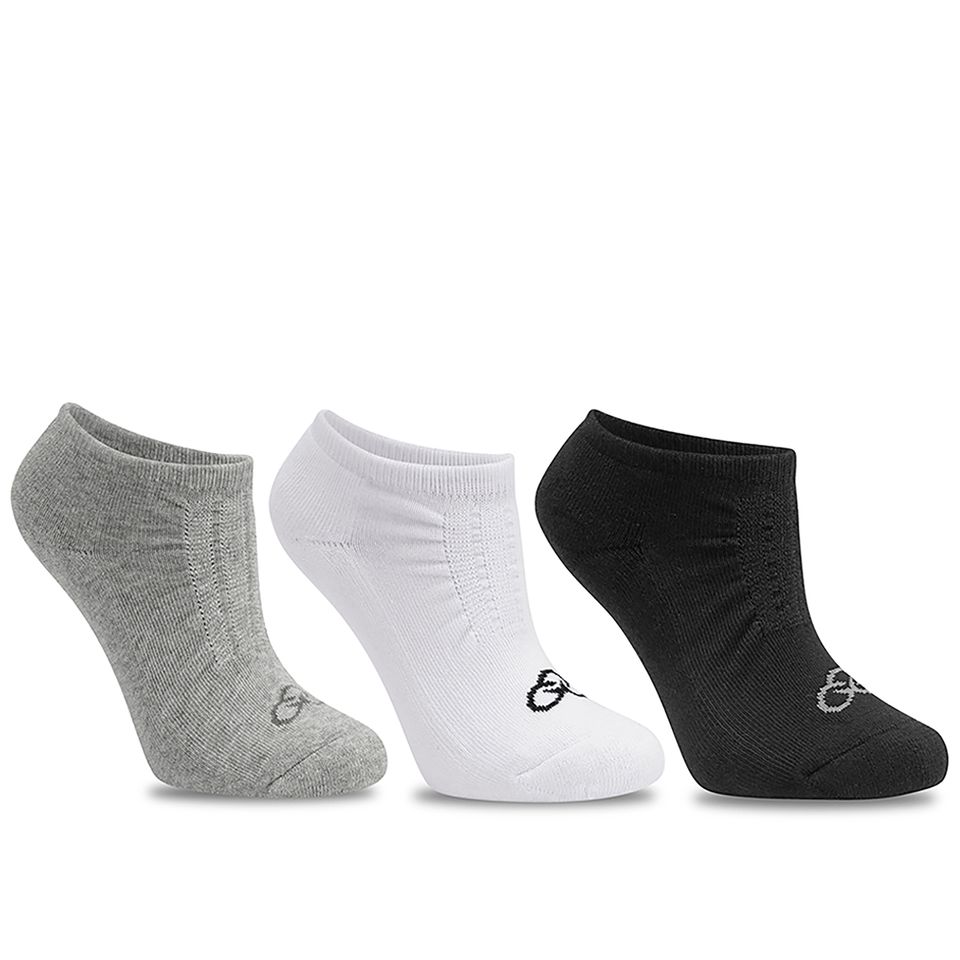Tripack Meia Invisível Sem Fleece Olympikus