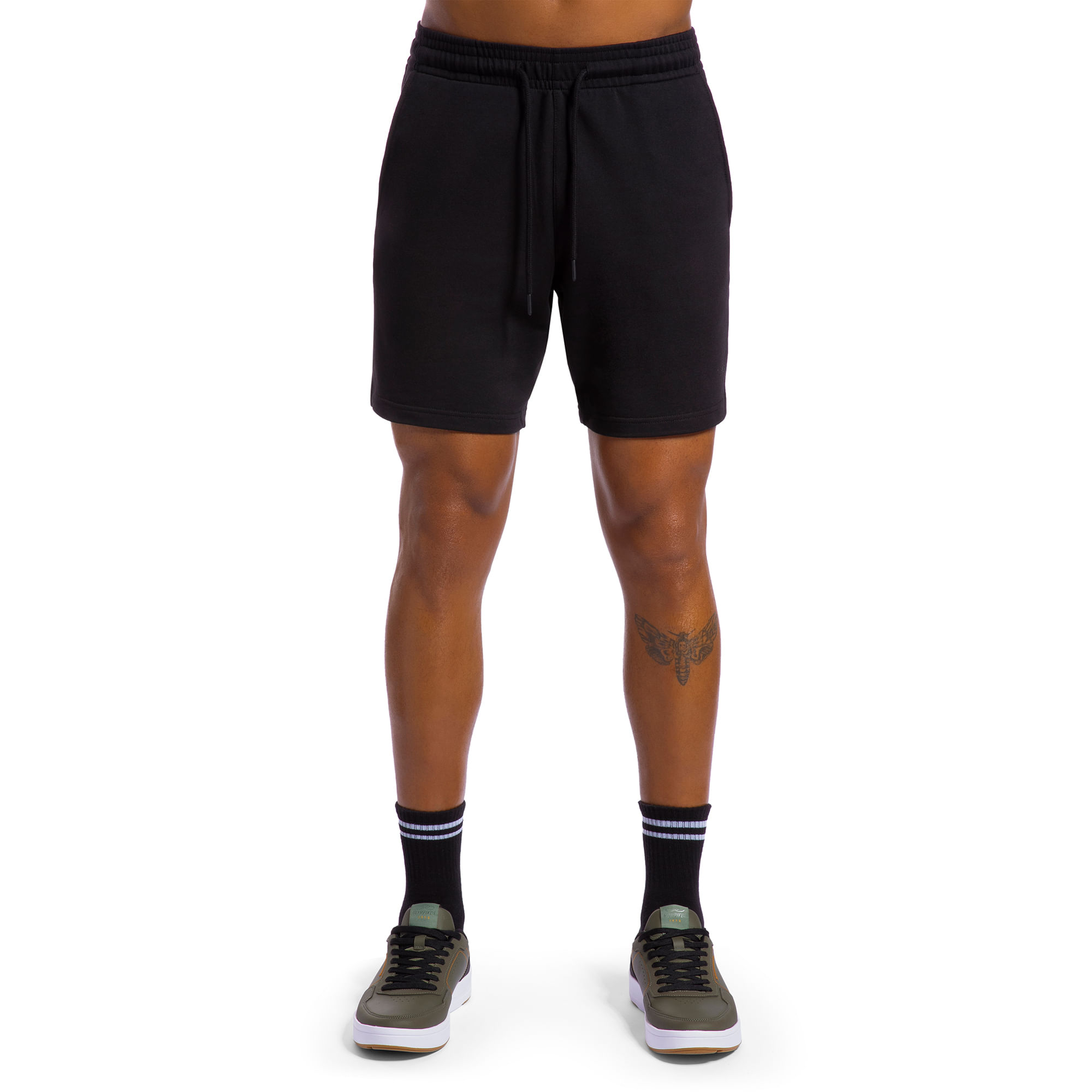 Bermuda Comfy Olympikus Masculina - GG Preto