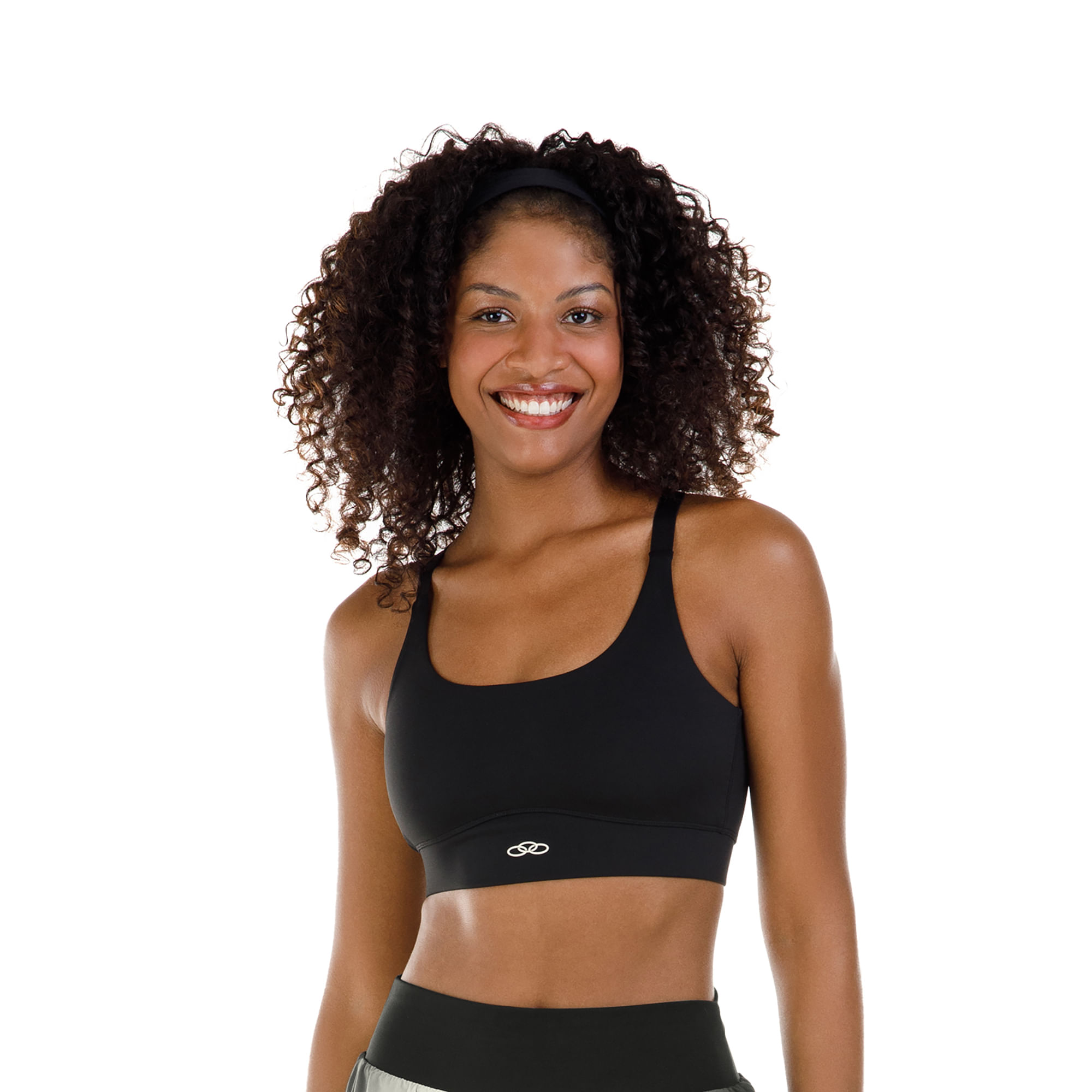 Top Corre Médio Impacto Olympikus Feminino — Olympikus