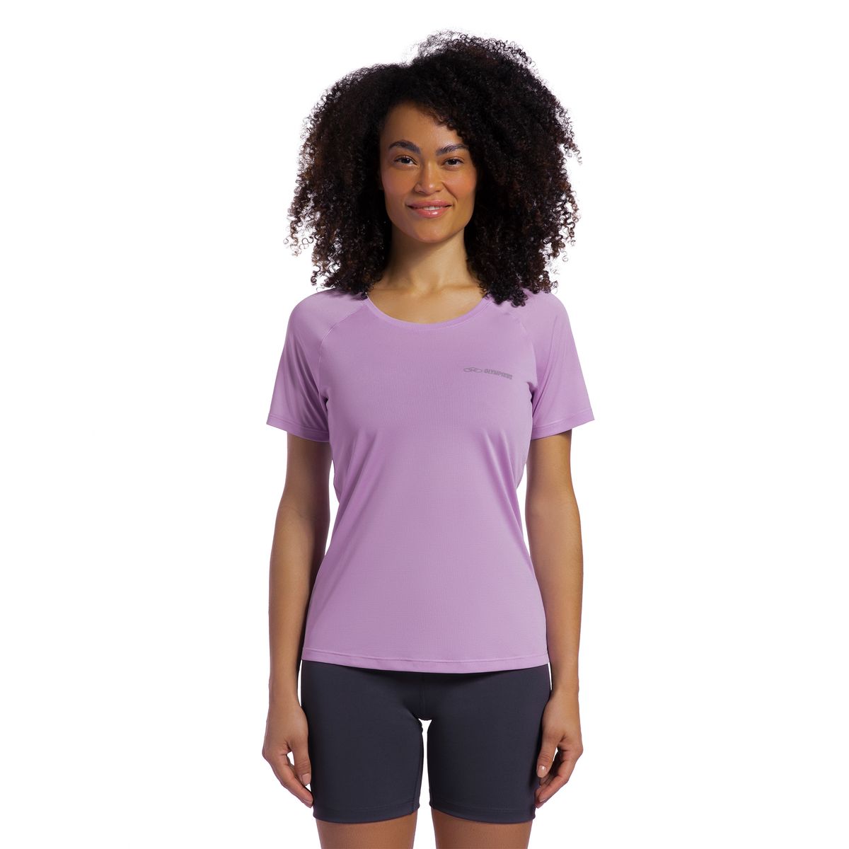 Camiseta Runner Manga Curta 2.0 Feminina G Roxo