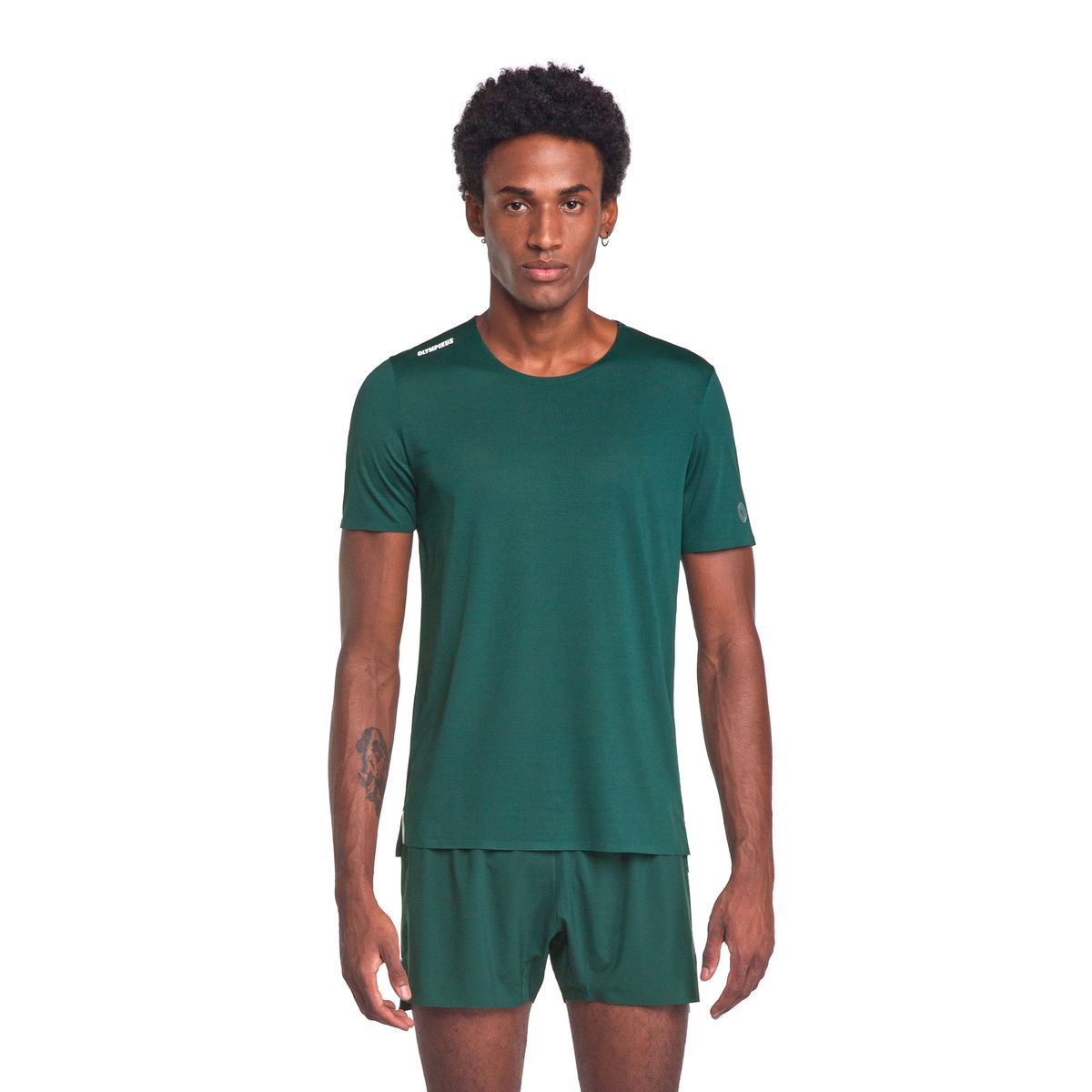 Camiseta Corre Foco Olympikus G Verde