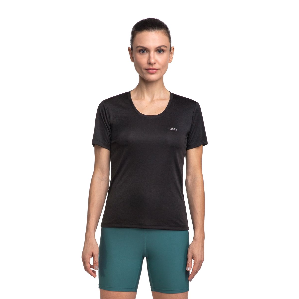 Camiseta Essential Manga Curta Olympikus P Preto