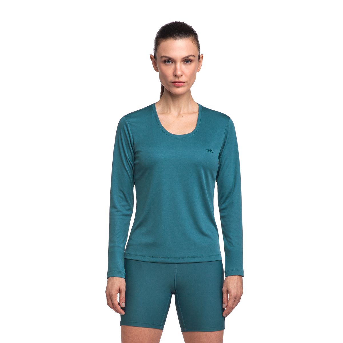 Camiseta Essential Manga Longa Olympikus G Verde